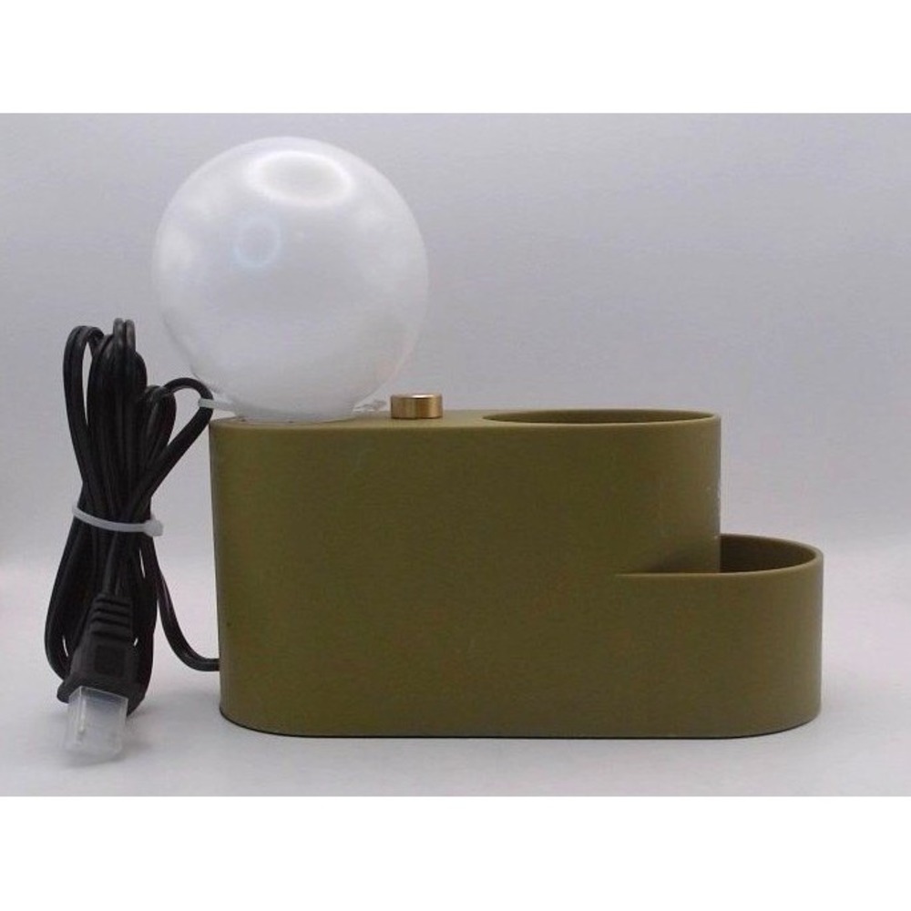 Home Essentials - Table / Desk Lamp with Organizer, Green. BRAND NEW / NO BOX